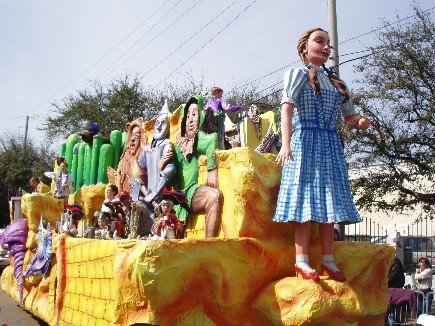 Wizard of Oz float